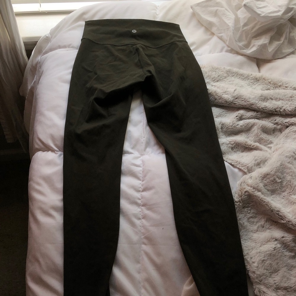 Lululemon Wunder Unders Olive Green